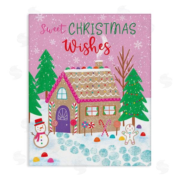stupell industries Nina Seven | Sweet Christmas Gingerbread House Wall Art