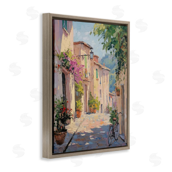 Stupell Industries Nini Art | Cobblestone Path City Architecture