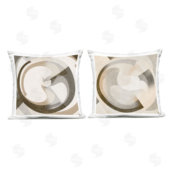Stupell Industries Noah Bay | Boho Centric Vortex Printed Throw Pillow Set
