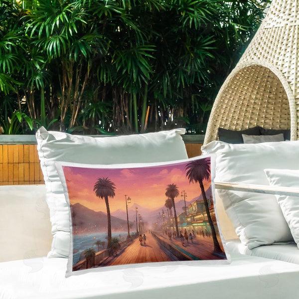 Stupell Industries Noah Bay | Busy Tropical Boardwalk