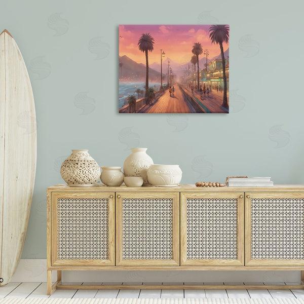 Stupell Industries Noah Bay | Busy Tropical Boardwalk Wall Art