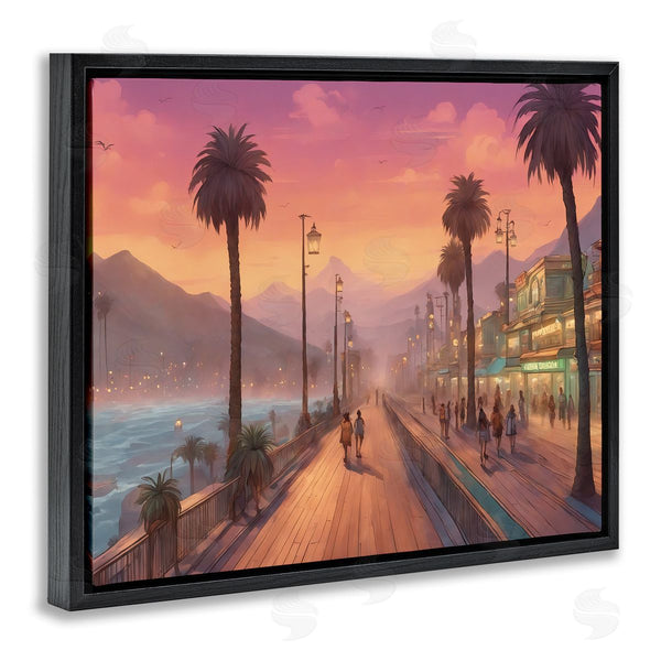 Stupell Industries Noah Bay | Busy Tropical Boardwalk Wall Art