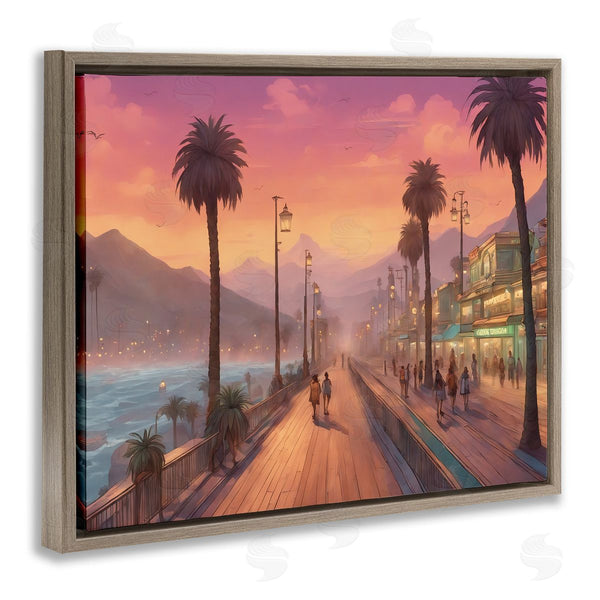 Stupell Industries Noah Bay | Busy Tropical Boardwalk Wall Art