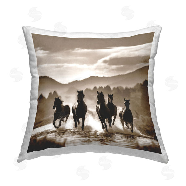 stupell industries Noah Bay | California Cruise Car Printed Throw Pillow
