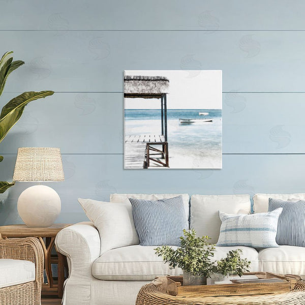 Stupell Industries Noah Bay | Calm Waters Beach Coast