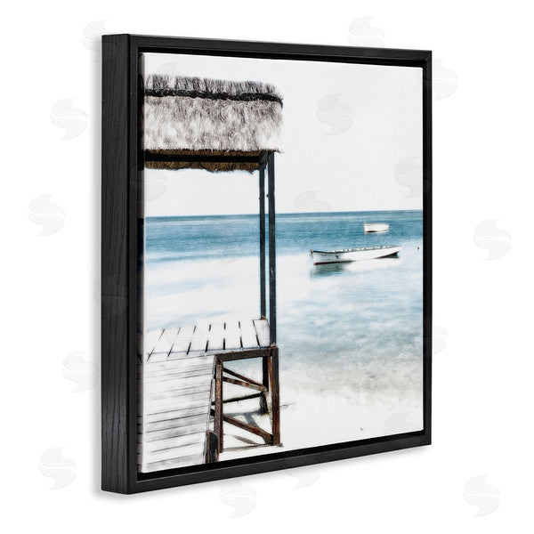 Stupell Industries Noah Bay | Calm Waters Beach Coast