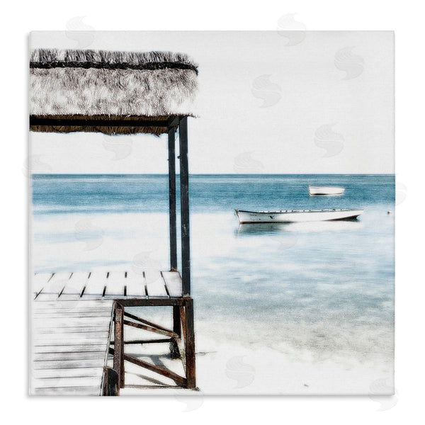 stupell industries Noah Bay | Calm Waters Beach Coast