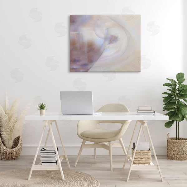 Stupell Industries Noah Bay | Faded Beige Abstraction Wall Art