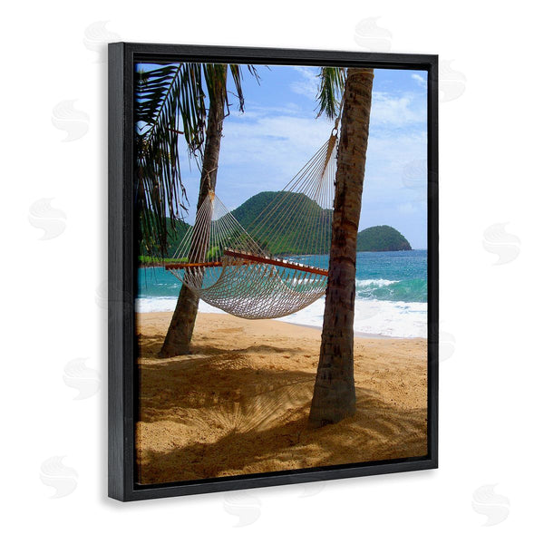 Stupell Industries Noah Bay | Hammock On Palm Trees Wall Art