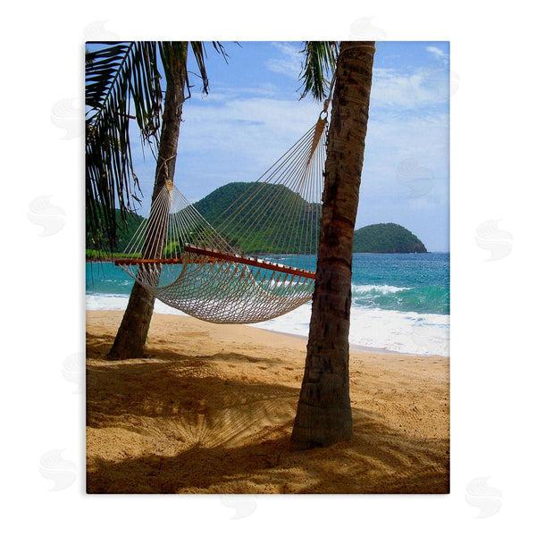 stupell industries Noah Bay | Hammock on Palm Trees Wall Art