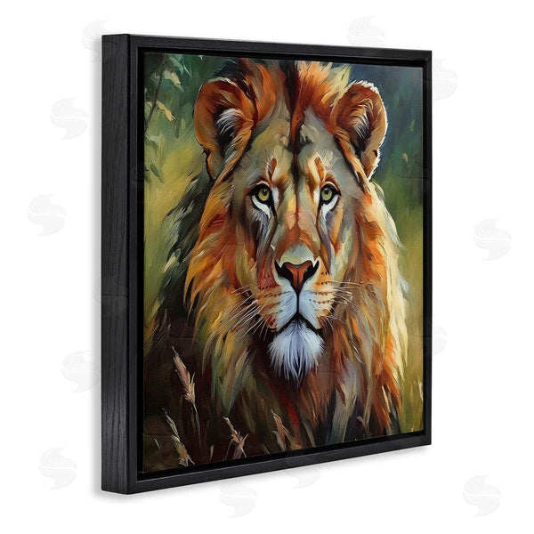 Stupell Industries Noah Bay | Painterly Lion Portrait