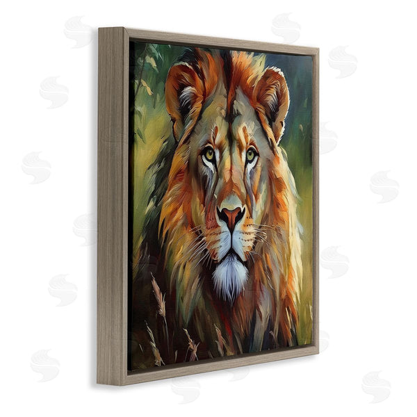 Stupell Industries Noah Bay | Painterly Lion Portrait
