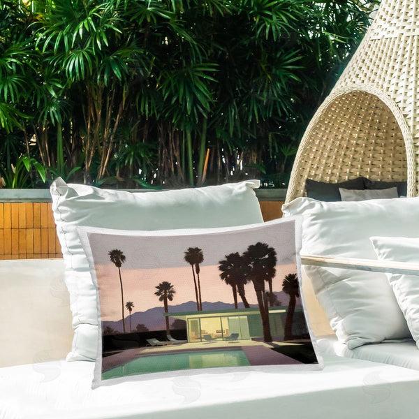 Stupell Industries Noah Bay | Pool Surrounded By Palms