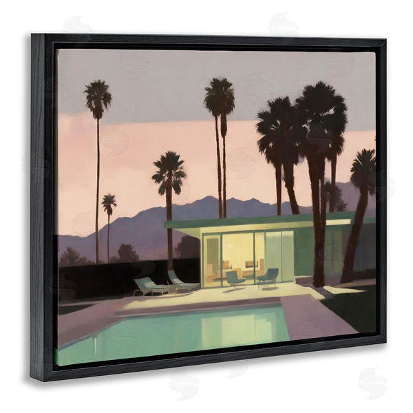Stupell Industries Noah Bay | Pool Surrounded By Palms Wall Art