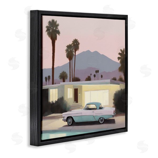 Stupell Industries Noah Bay | Poolside Classic Car Wall Art