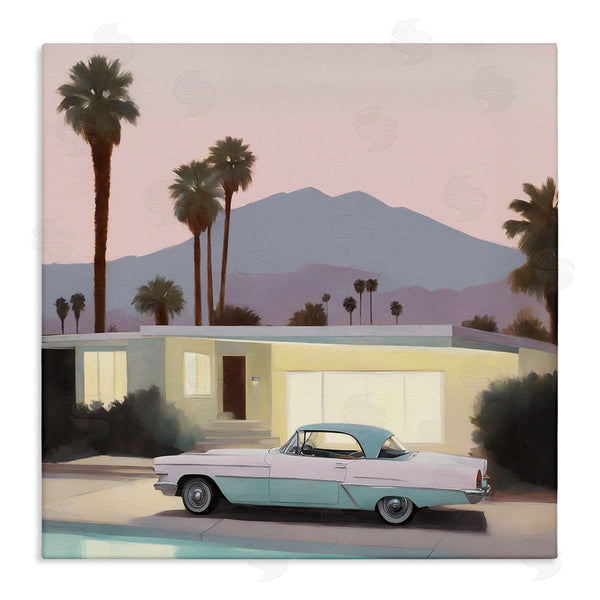 stupell industries Noah Bay | Poolside Classic Car Wall Art