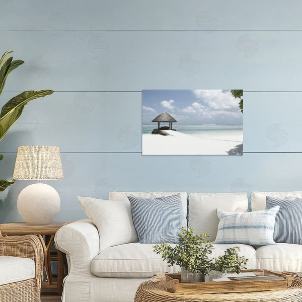 Stupell Industries Noah Bay | Quiet Place Beach Coast Wall Art