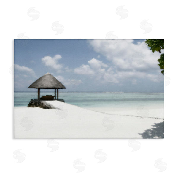 stupell industries Noah Bay | Quiet Place Beach Coast Wall Art