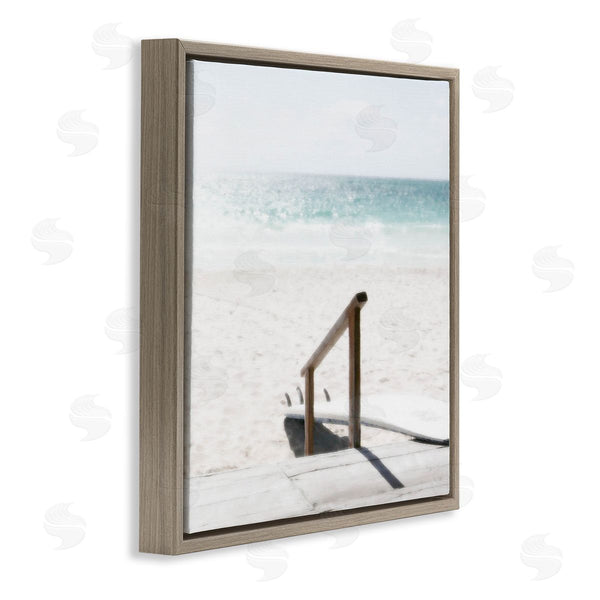 Stupell Industries Noah Bay | Resting Board Beach Coast