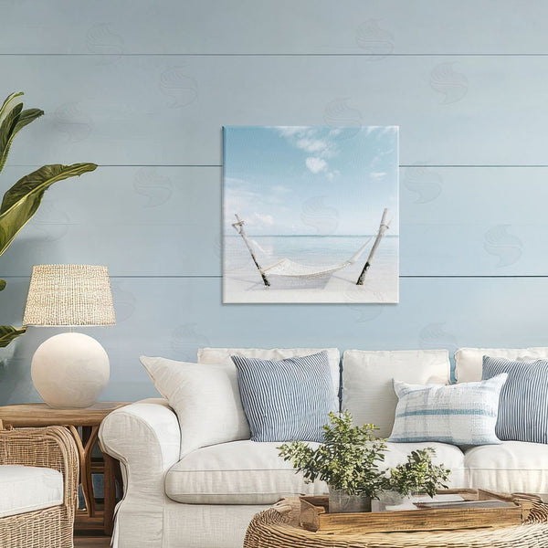 Stupell Industries Noah Bay | Rustic Hammock Beach Coast