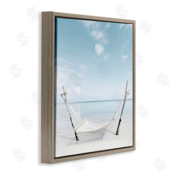 Stupell Industries Noah Bay | Rustic Hammock Beach Coast