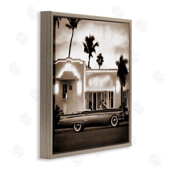Stupell Industries Noah Bay | Sepia Classic Car Wall Art