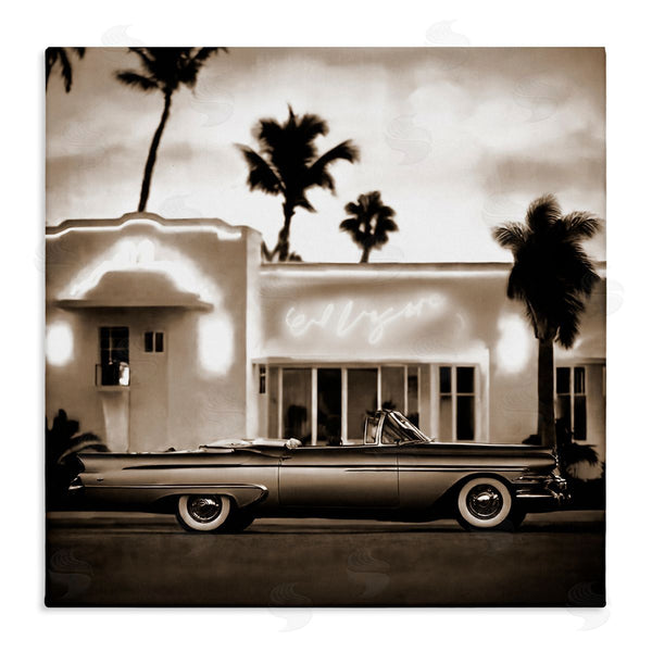 stupell industries Noah Bay | Sepia Classic Car Wall Art