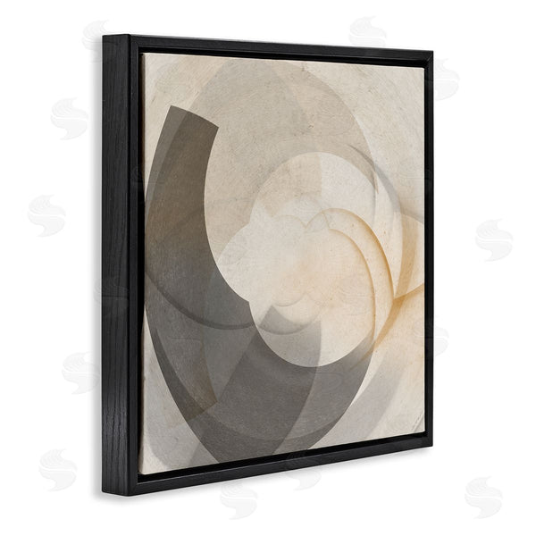 Stupell Industries Noah Bay | Shadowed Swoop Abstraction Wall Art