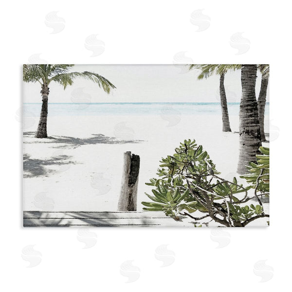 stupell industries Noah Bay | Shoreline Palms Landscape Wall Art