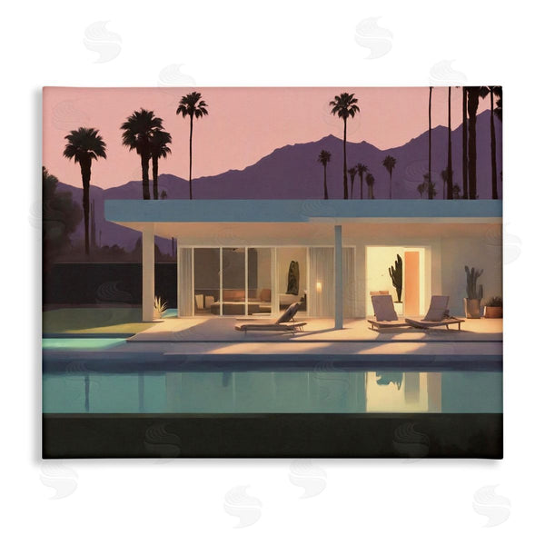 stupell industries Noah Bay | Summer Pool Reflection Wall Art