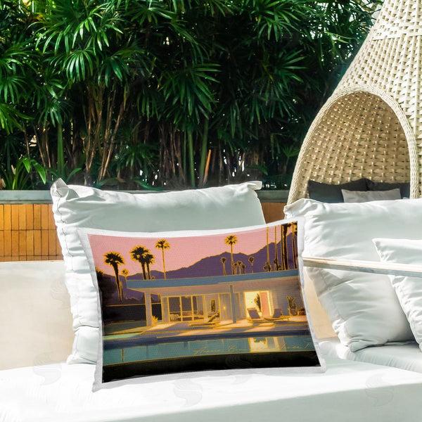 Stupell Industries Noah Bay | Sunset Glow Summer Pool