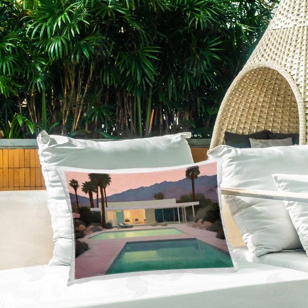 Stupell Industries Noah Bay | Tranquil Pool At Sunset