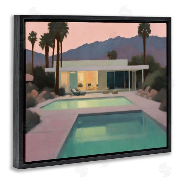 Stupell Industries Noah Bay | Tranquil Pool At Sunset Wall Art