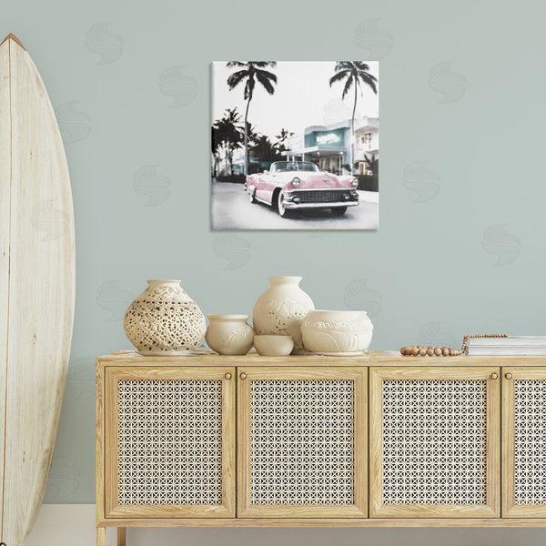 Stupell Industries Noah Bay | Tropical Cruise Antique Car Wall Art