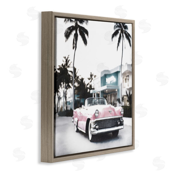 Stupell Industries Noah Bay | Tropical Cruise Antique Car Wall Art