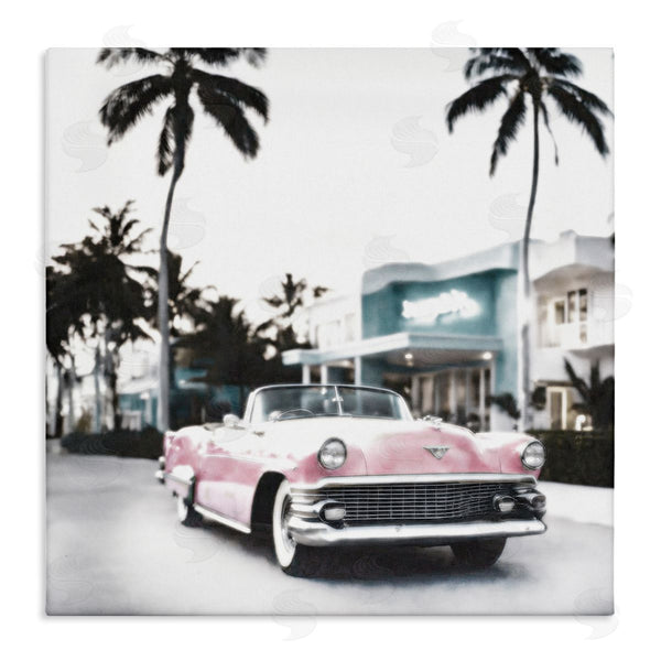 stupell industries Noah Bay | Tropical Cruise Antique Car Wall Art