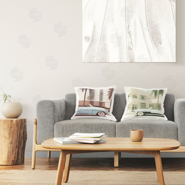 Stupell Industries Noah Bay | Vintage Tropics Miami Cars Printed Throw Pillow Set