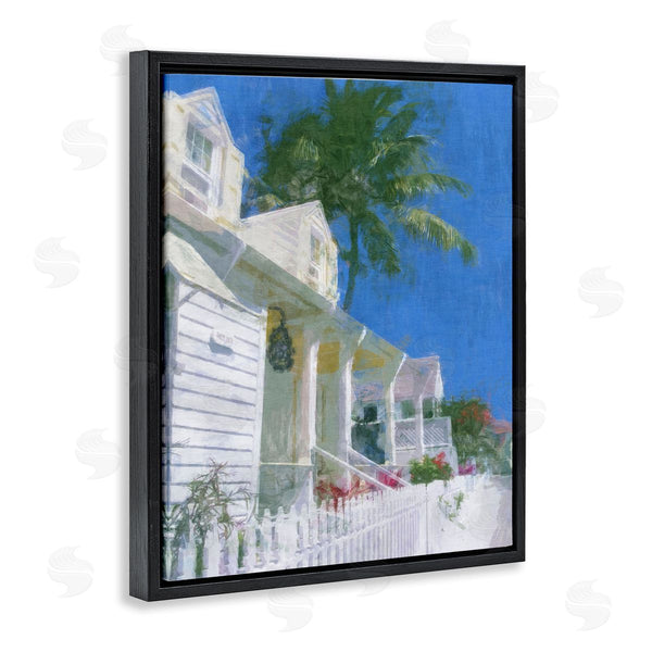 Stupell Industries Noah Bay | White Coastal Cottage Wall Art