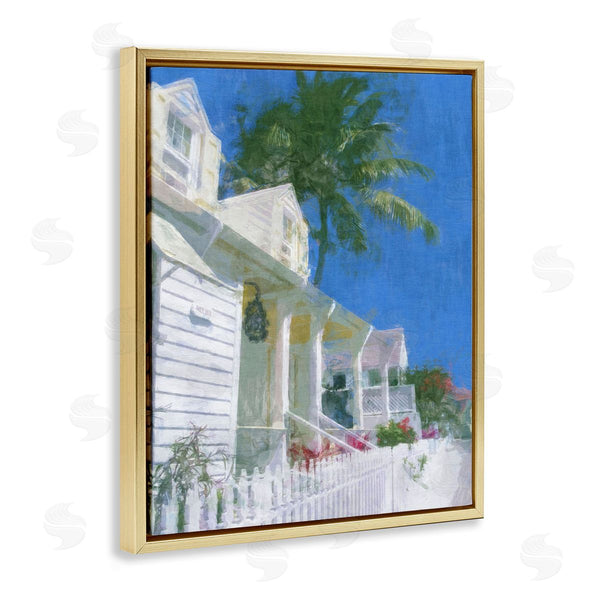Stupell Industries Noah Bay | White Coastal Cottage Wall Art