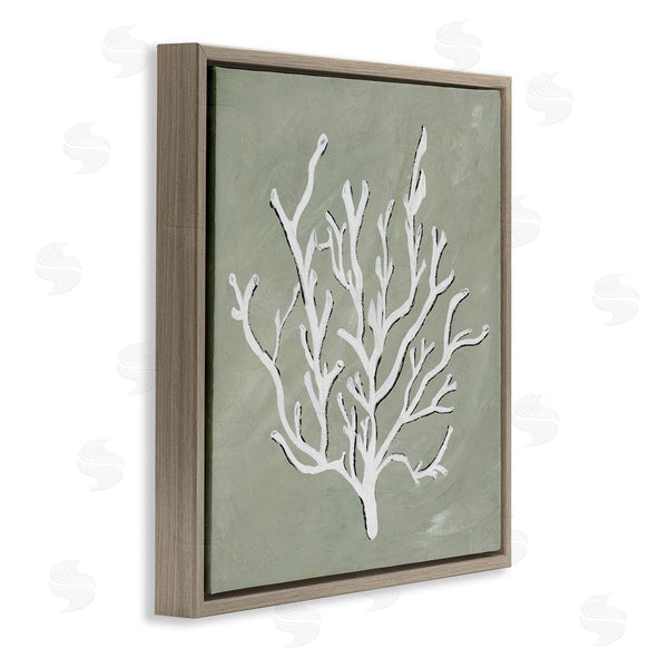 Stupell Industries Nola James | White Coral Impression