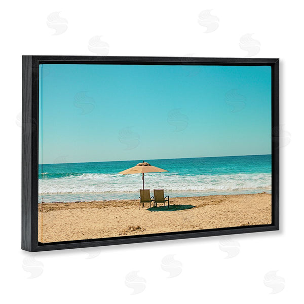 Stupell Industries Norm Stelfox | Beach Calm Wave Watching