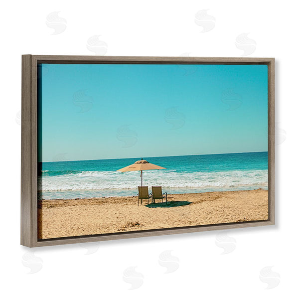 Stupell Industries Norm Stelfox | Beach Calm Wave Watching