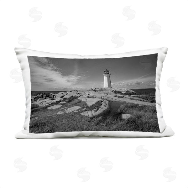Stupell Industries Norm Stelfox | Heart Of Lighthouse View Printed Throw Pillow