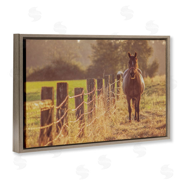Stupell Industries Norm Stelfox | Horse's Farm At Dawn