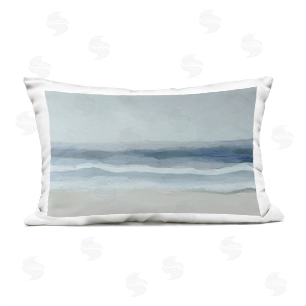 Stupell Industries Norm Stelfox | Muted Sky And Sea Printed Throw Pillow