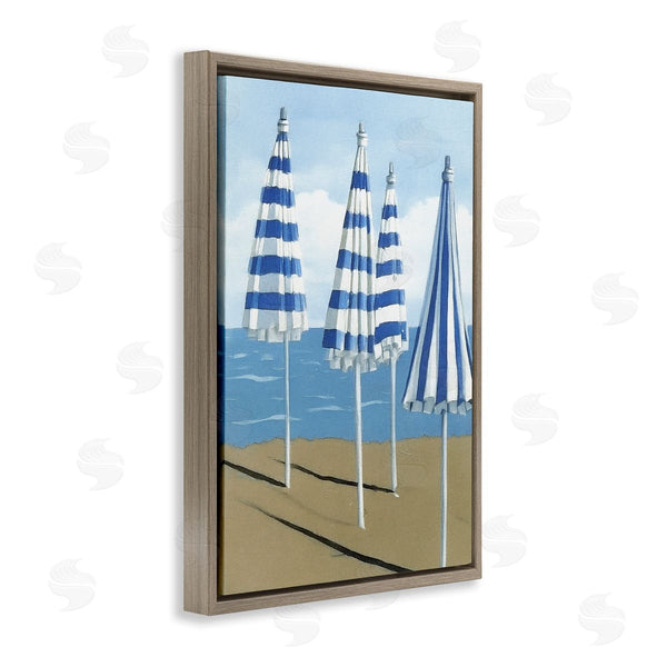 Stupell Industries Norm Stelfox | Sicilian Summer Umbrellas