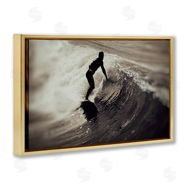 Stupell Industries Norm Stelfox | Surfer's Wave Splash