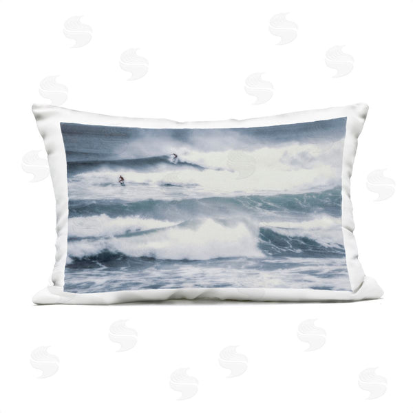 Stupell Industries Norm Stelfox | Tidal Waves Clash Printed Throw Pillow