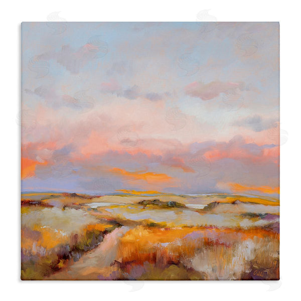 stupell industries Odile | Bright Sun Bleached Meadow