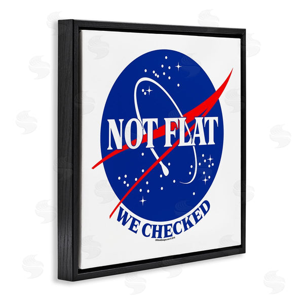 Stupell Industries Off World Designs | Not Flat Earth Phrase